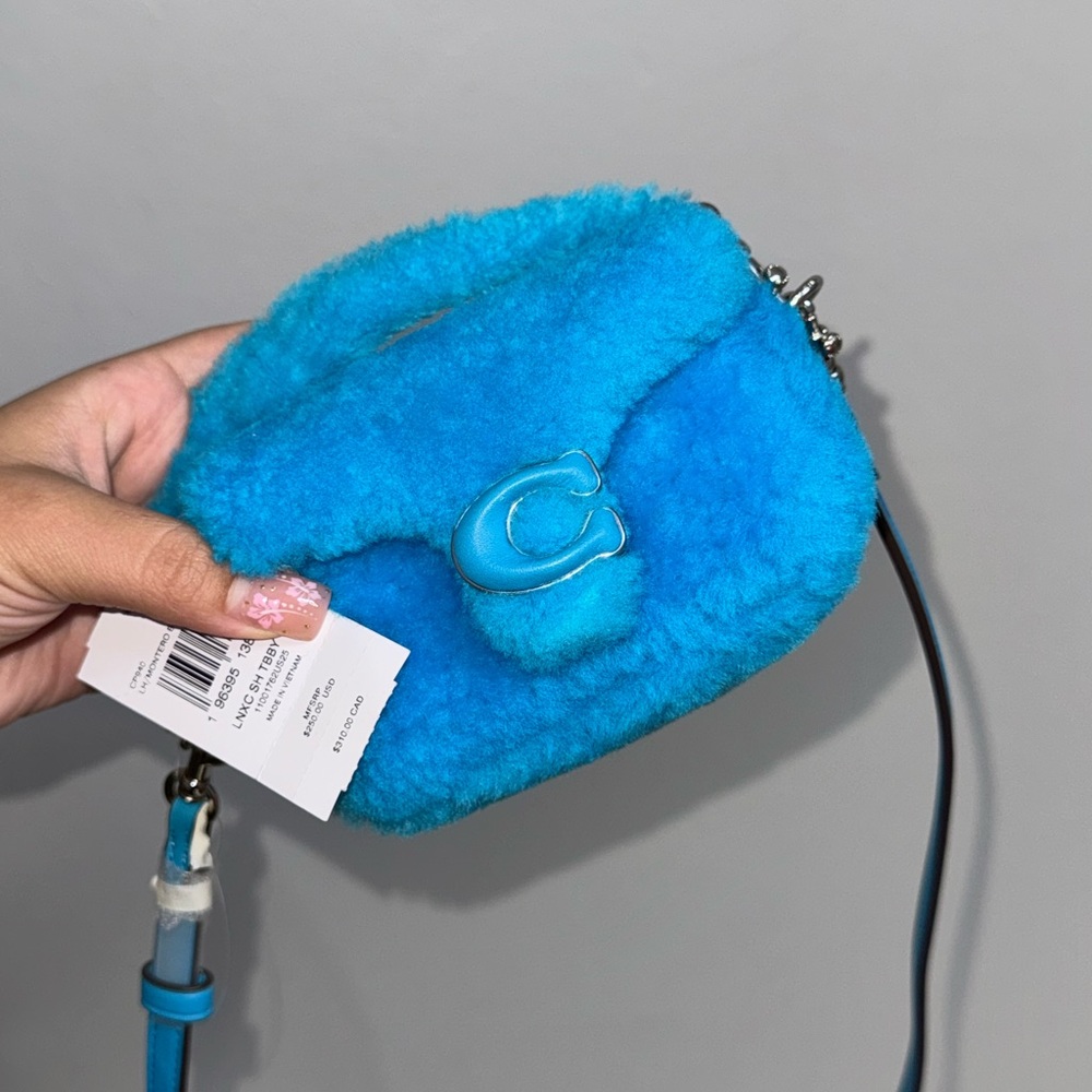 ♥️SOLD♥️ Blue Coach Tabby 12